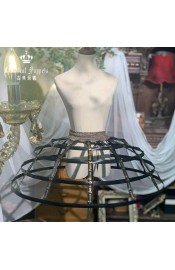 Classical Puppets Gold Logo Super Puffy Fishbone Petticoat(Pre-Made Stock/2 Colours/Full Payment Without Shipping)